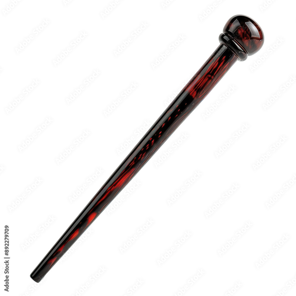 Naklejka premium A croupier stick on solid white background