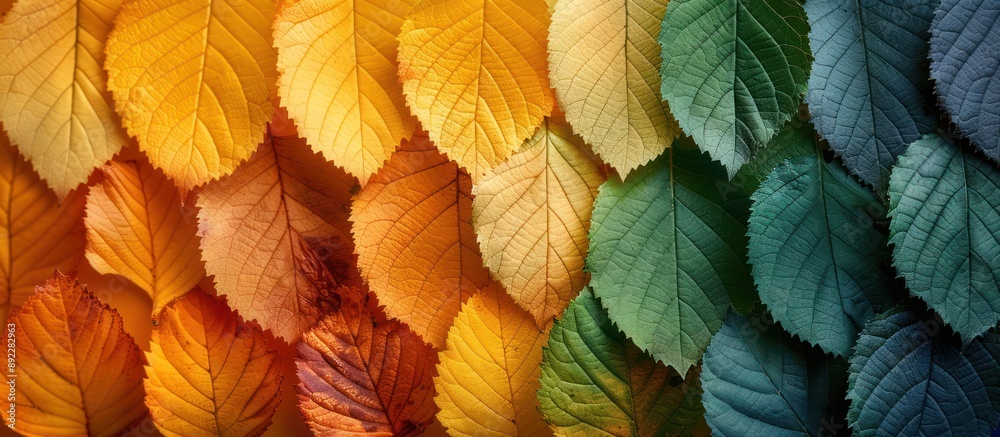 Autumnal Leaves Transitioning to Spring Autumnal Leaves Transitioning to Spring