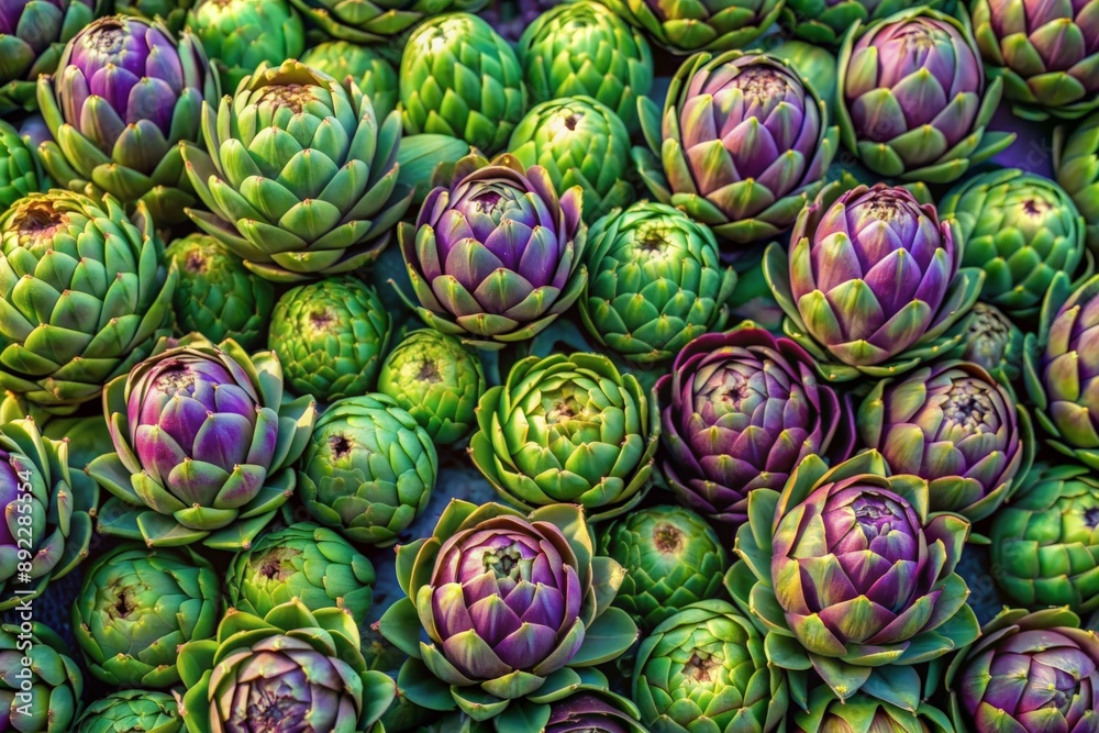 Green-purple artichoke Green-purple artichoke