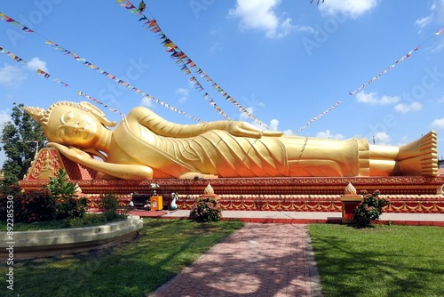Pha That Luang, The Great Stupa, Ventiane - Laos photo
