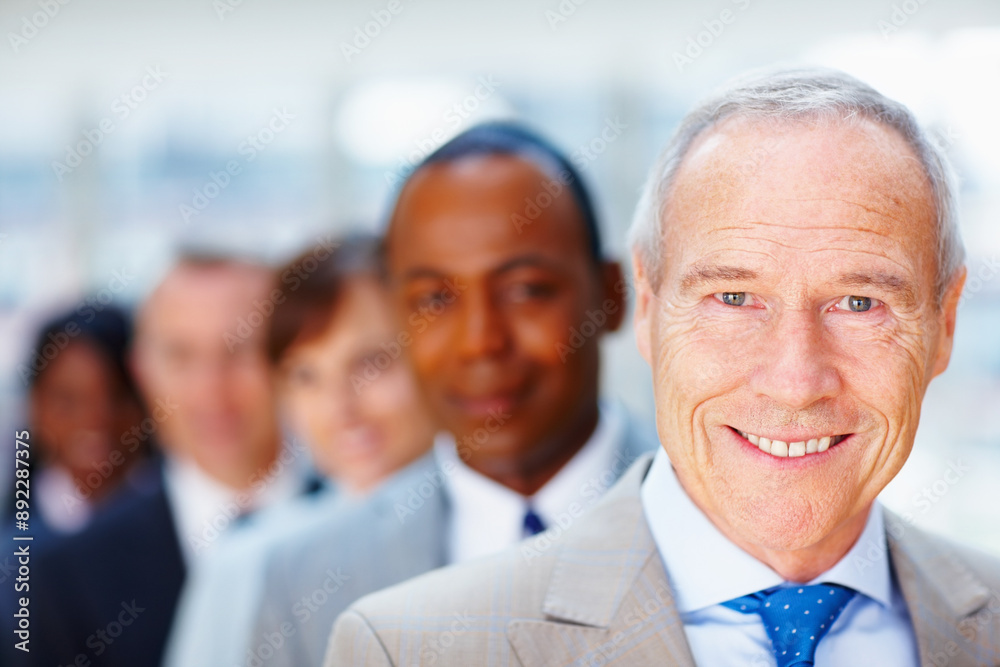 Businessman, portrait and ceo for team, line and leader or director for business in office. Colleagues, happy and smile for management and male person for pride, diversity and corporate entrepreneur Businessman, portrait and ceo for team, line and leader or director for business in office. Colleagues, happy and smile for management and male person for pride, diversity and corporate entrepreneur
