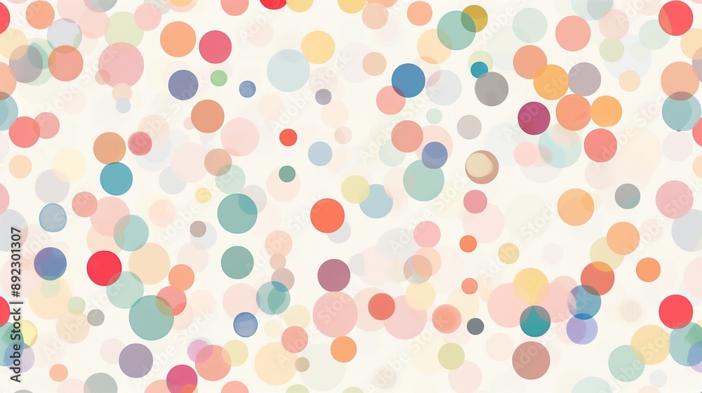 A pattern of dots in all kinds of colors. A pattern of dots in all kinds of colors.