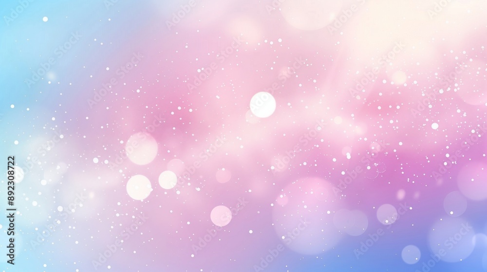 Abstract Starry Sky with Pastel Colors Gradients and Sparkles Abstract Starry Sky with Pastel Colors Gradients and Sparkles