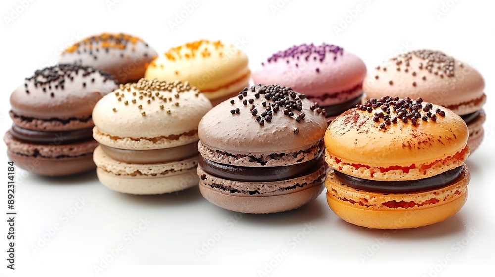 Colorful French Macarons Colorful French Macarons