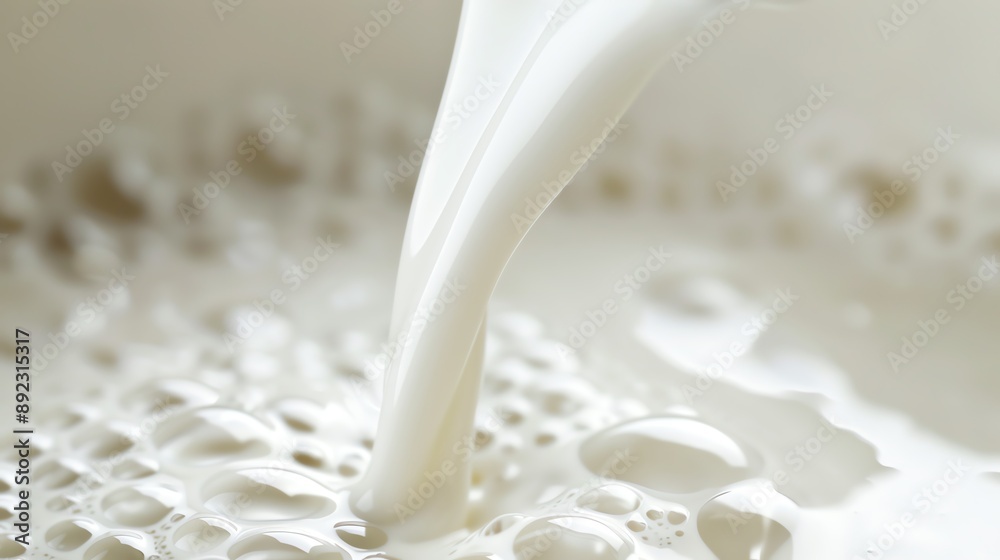 Fresh milk pouring into a cup, creating a smooth and creamy texture. Perfect for food, drink, and culinary themes. Fresh milk pouring into a cup, creating a smooth and creamy texture. Perfect for food, drink, and culinary themes.
