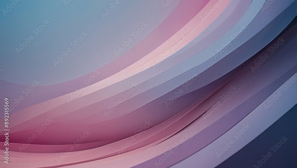 Smooth lines and pastel gradient of purple, pink, and blue in an abstract photo. Pantone color palette Smooth lines and pastel gradient of purple, pink, and blue in an abstract photo. Pantone color palette