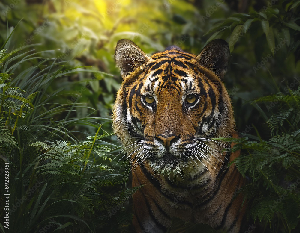 Obraz premium tiger in the wild