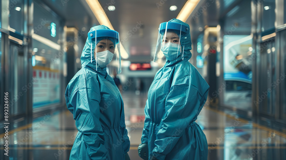 Team of Paramedics are healthcare professionals to provide emergency medical care