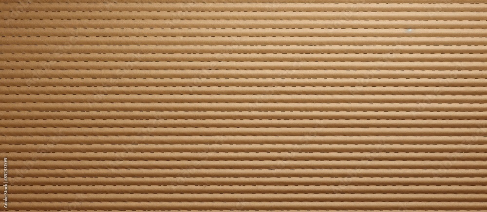 Horizontal Corrugated Cardboard Texture Horizontal Corrugated Cardboard Texture