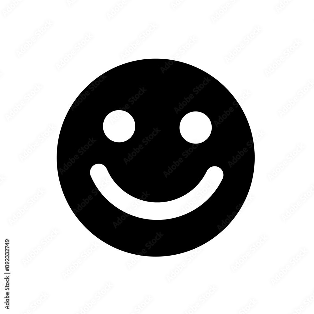 happy icon vector with simple design.smile face icon happy icon vector with simple design.smile face icon