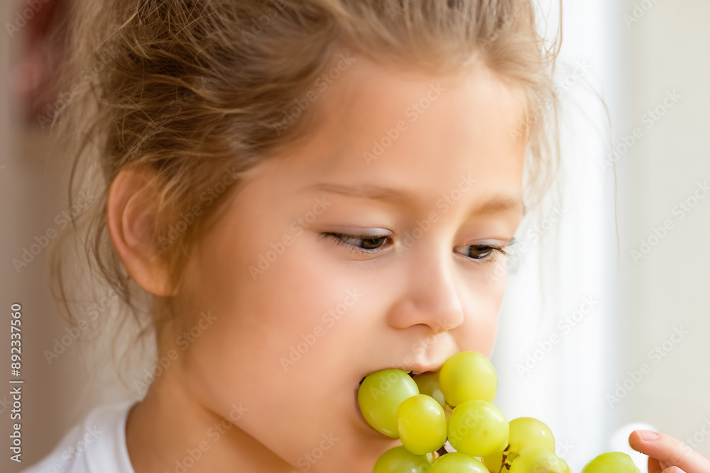 Girl eating grapes for healthy snack. cheese board fruit concept. a girl is eating a bunch of grapes. a girl eating a bunch of grapes for lifestyle health. Girl eating grapes for healthy snack. cheese board fruit concept. a girl is eating a bunch of grapes. a girl eating a bunch of grapes for lifestyle health.