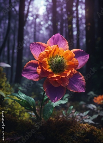 orange flower in the garden