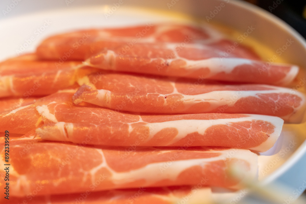 Enjoy fresh delicious and juicy beef slices Enjoy fresh delicious and juicy beef slices