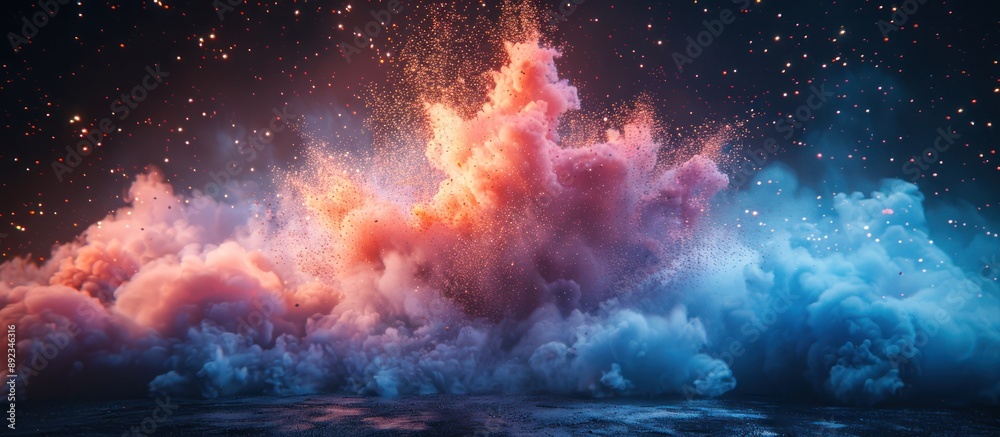 Cosmic Explosion of Color and Light Cosmic Explosion of Color and Light