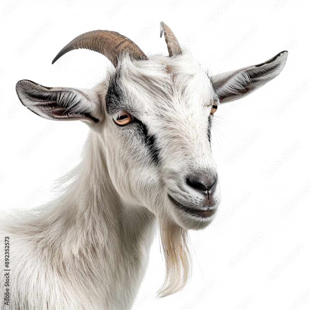 Fototapeta premium Goat isolated on white background