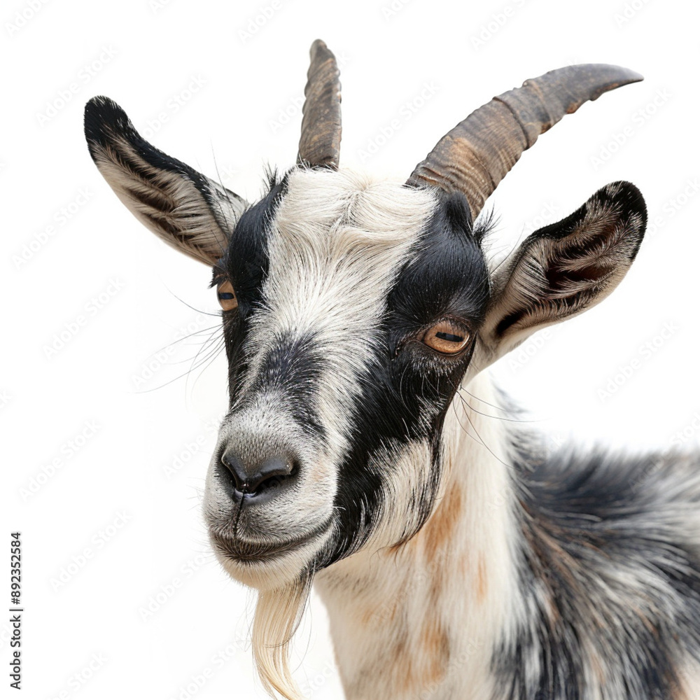 Goat isolated on white background Goat isolated on white background
