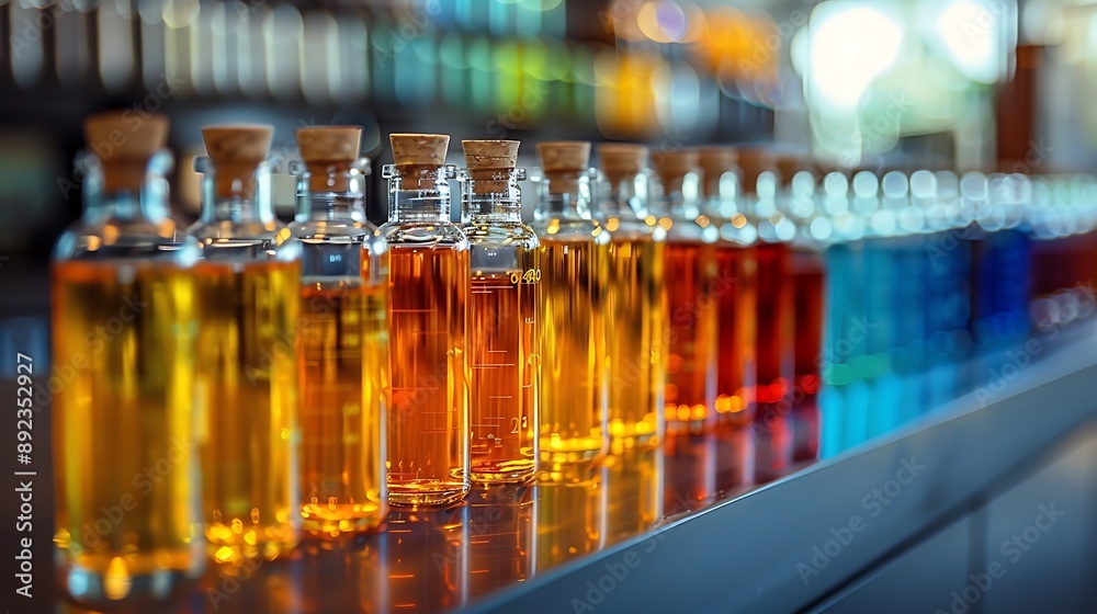 Infographic illustrating the physical characteristics of chemicals in a colorful and educational manner Infographic illustrating the physical characteristics of chemicals in a colorful and educational manner
