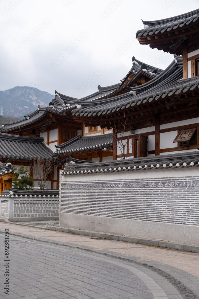 Hanok Complex Eunpyeong Hanok Village, the largest neo-hanok residential complex in ...