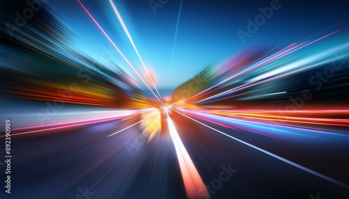 speed motion blur background