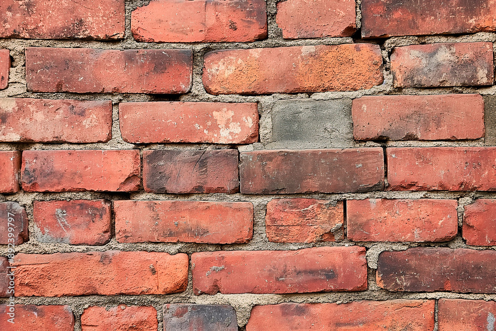 old brown brick wall background in full frame old brown brick wall background in full frame