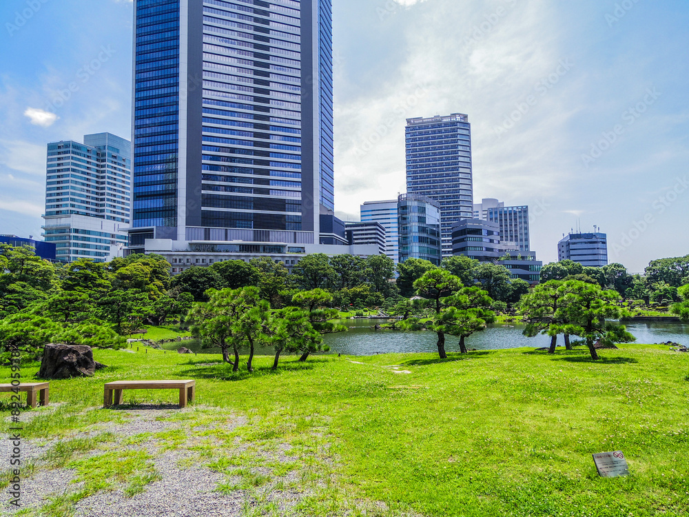 Obraz premium 【東京都】浜松町の旧芝離宮恩賜庭園