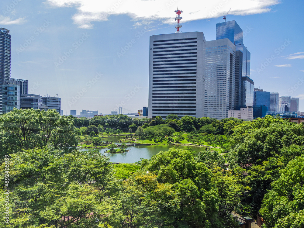 Fototapeta premium 【東京都】浜松町の旧芝離宮恩賜庭園