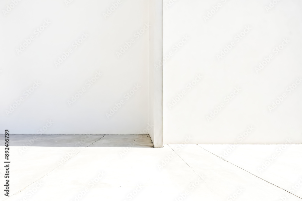 Minimalist White Corner Minimalist White Corner