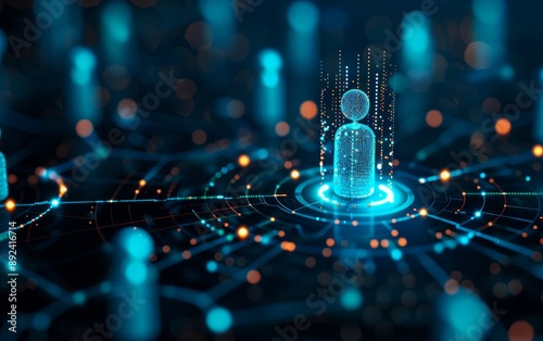 Customer Segmentation Analysis, holographic demographic data, futuristic marketing strategy