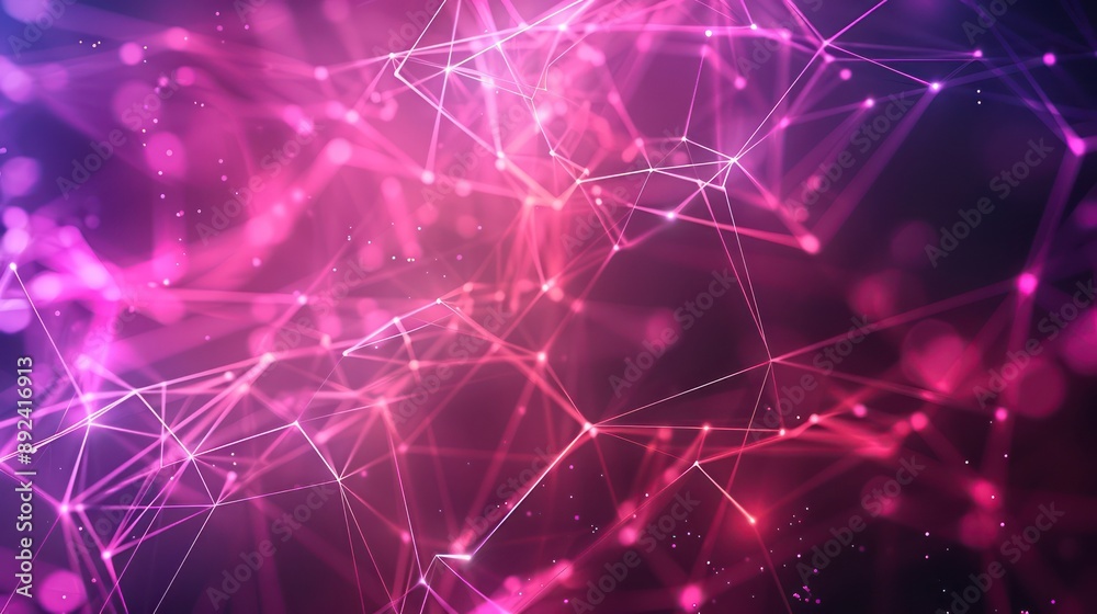 bstract network of glowing pink and purple lines, offering a vibrant background with clear space for text bstract network of glowing pink and purple lines, offering a vibrant background with clear space for text