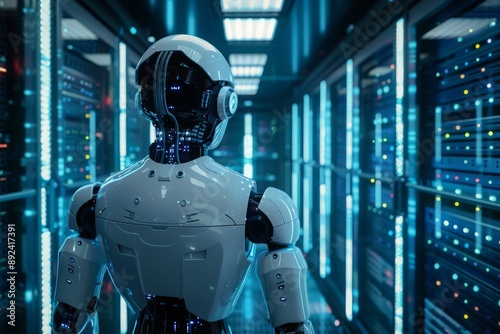Robot in a Server Room