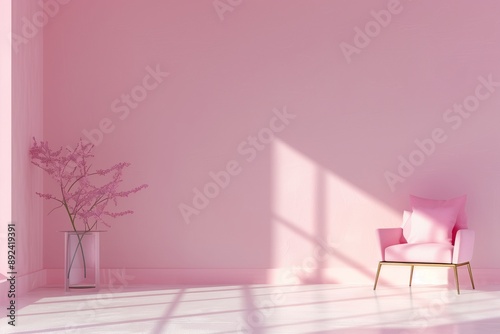 pink room background