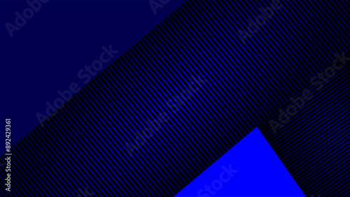 Dark blue grid lines rectangle diagonal shapes blue theme background