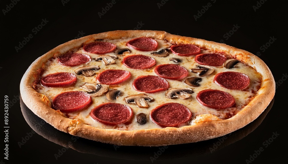 Pizza Salami Champignons Pizza Salami Champignons
