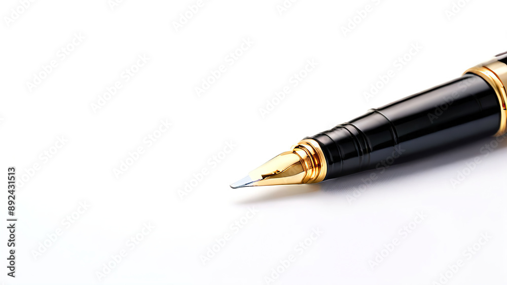 World Letter Writing Day On September 1 ,fountain pen writing page ai generative World Letter Writing Day On September 1 ,fountain pen writing page ai generative