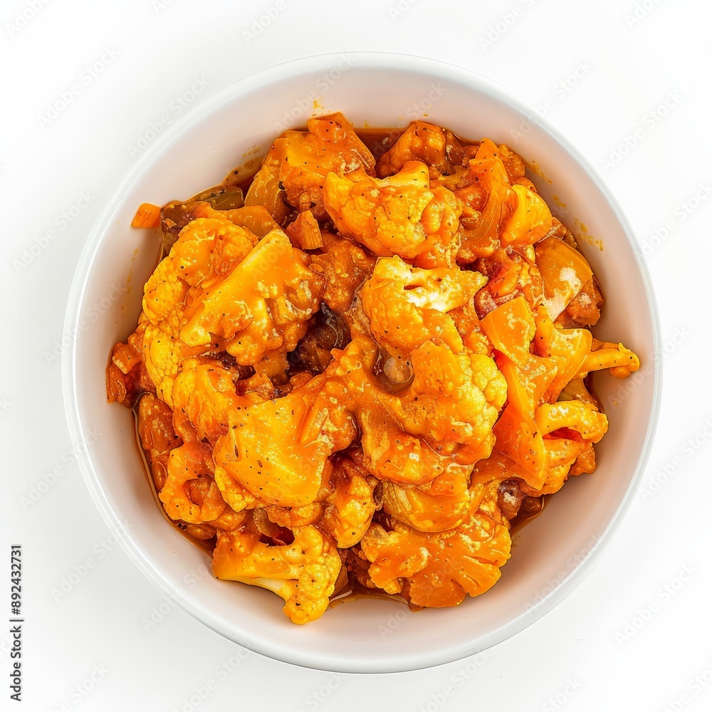 Indian Aloo Gobi: cauliflower and potato in a flavorful sauce