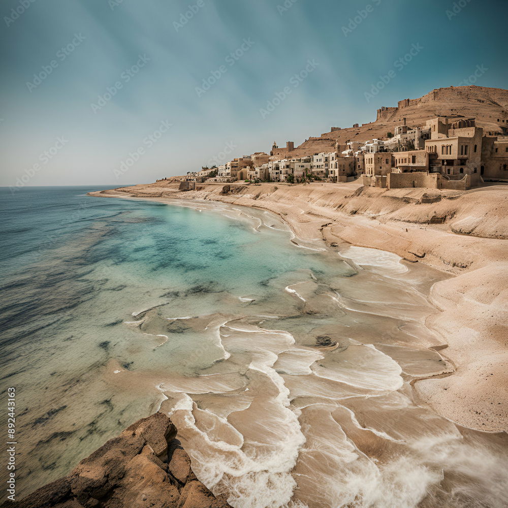 view of the coast of the sea