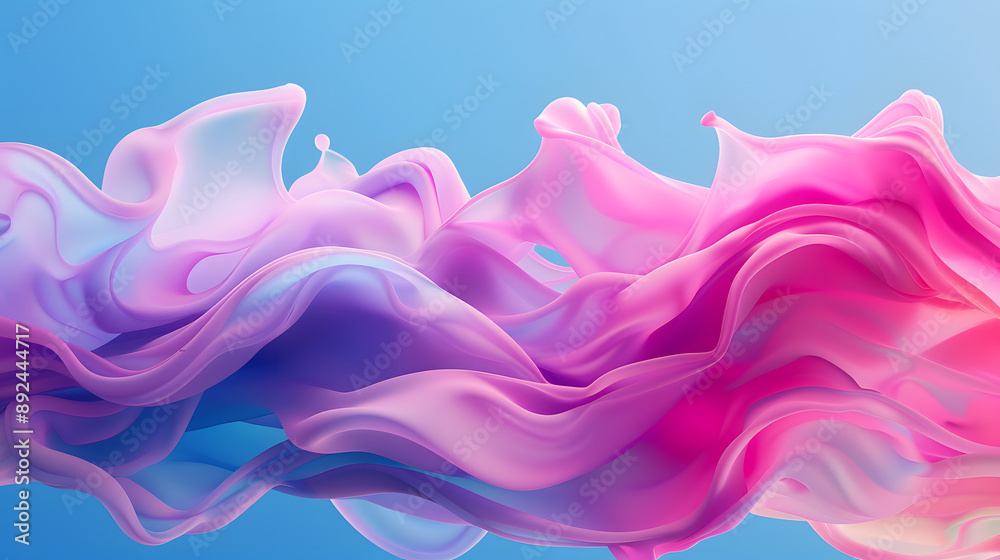 A vibrant, swirling blend of pink and purple colors against a serene blue background, evoking creativity and elegance. A vibrant, swirling blend of pink and purple colors against a serene blue background, evoking creativity and elegance.