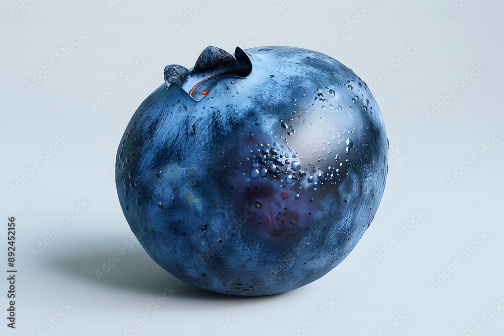 Whole Blueberry fruit on a white background Whole Blueberry fruit on a white background