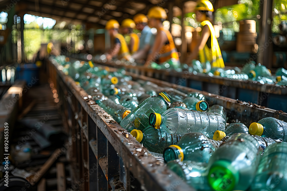 Recycling facilities processing waste materials to reduce landfill use and promote a circular economy Recycling facilities processing waste materials to reduce landfill use and promote a circular economy