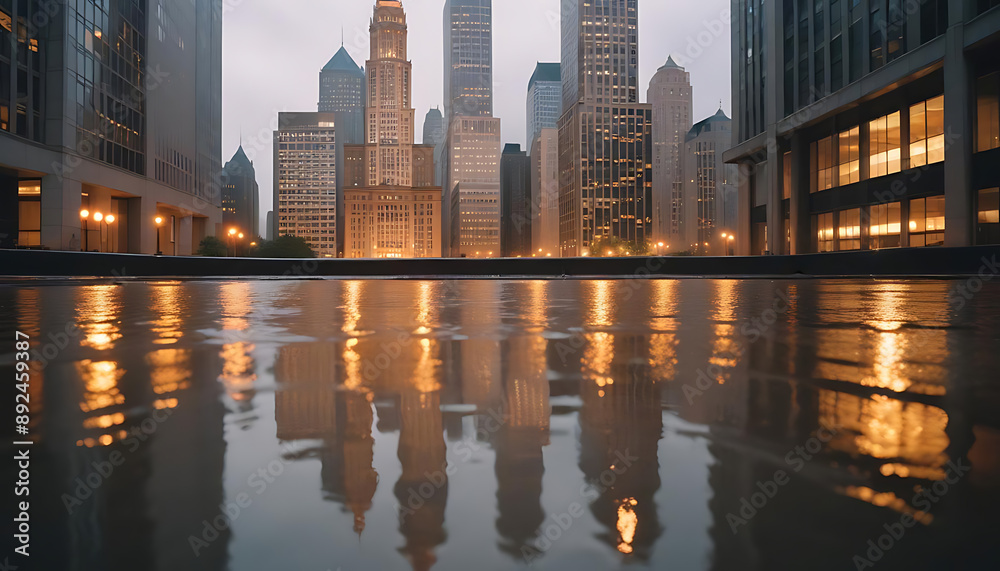 Fototapeta premium city skyline