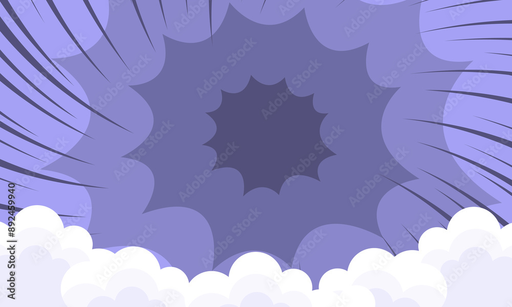 abstract comic background with cloud abstract comic background with cloud