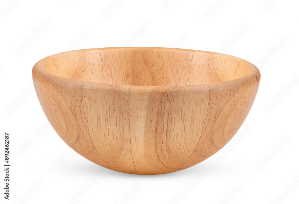 wood bowl isolated on transparent png