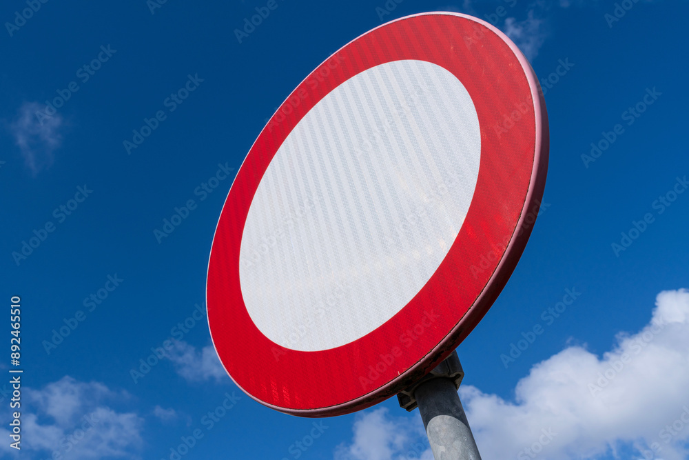 © Björn Wylezich - Dutch road sign: no vehicles of any kind permitted