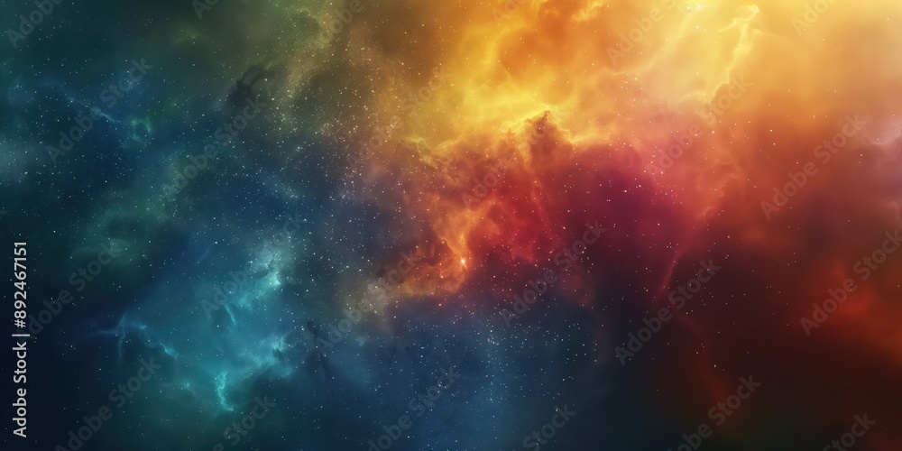 Colorful space galaxy cloud nebula. Stary night cosmos. Universe science astronomy. Supernova background wallpaper created by ai Colorful space galaxy cloud nebula. Stary night cosmos. Universe science astronomy. Supernova background wallpaper created by ai