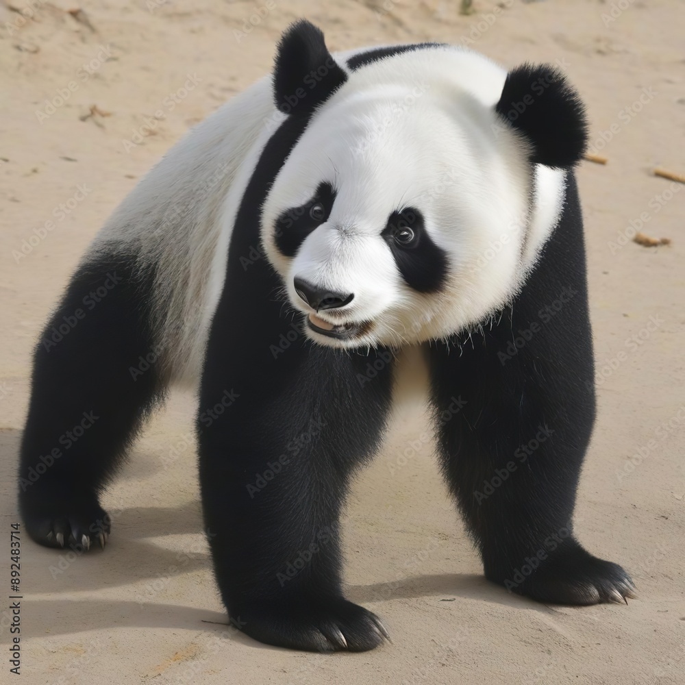 Fototapeta premium Panda in the natural environment