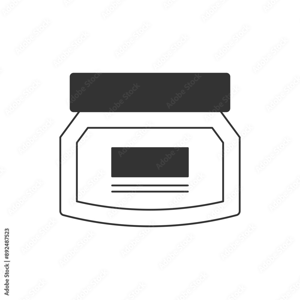 Container icon. Skincare symbol modern, simple, vector, icon for website design, mobile app, ui. Vector Illustration Container icon. Skincare symbol modern, simple, vector, icon for website design, mobile app, ui. Vector Illustration
