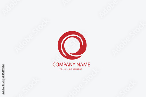 vector logo letter o