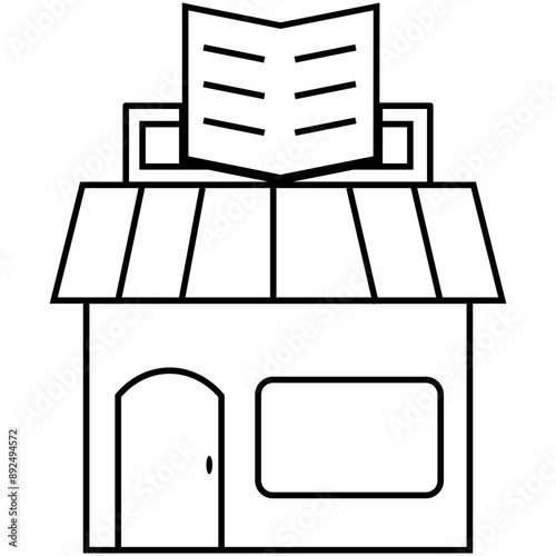 Bookstore Icon