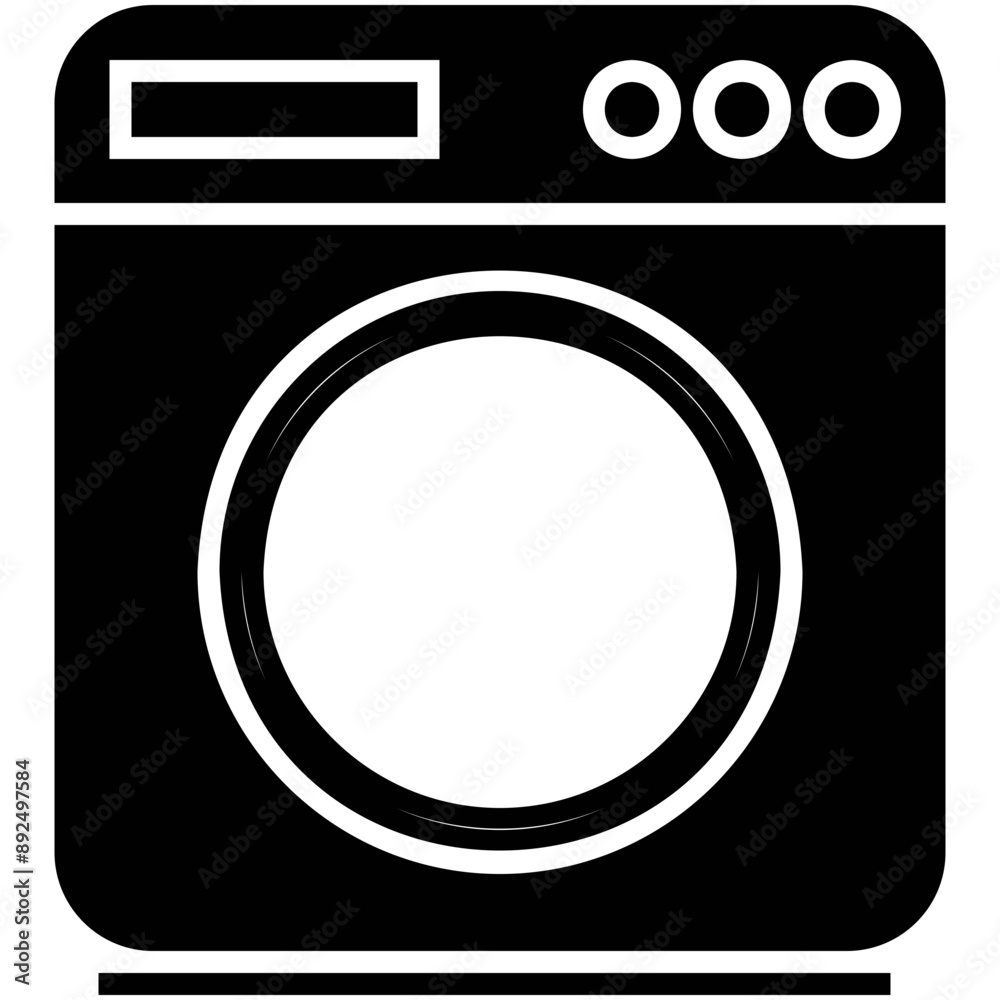 Washing Machine Icon Washing Machine Icon