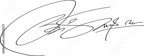 Abstract signature front letter o,s. Vector with black writing and transparent backgrond, Abstract Signature for Documents, Handwritten signature.eps8